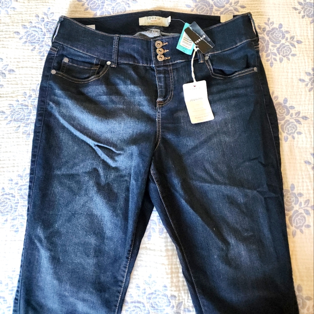 NWT Torrid Side Zip Jegging 18XS